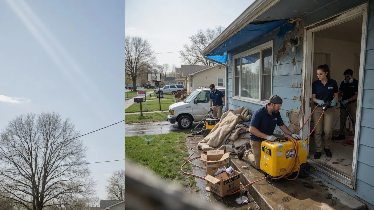 Basement Flood Cleanup in Iaeger, WV near me